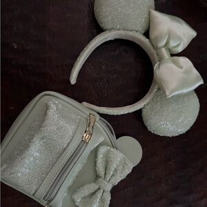 Disney Ears and Bag Set in Mint Green